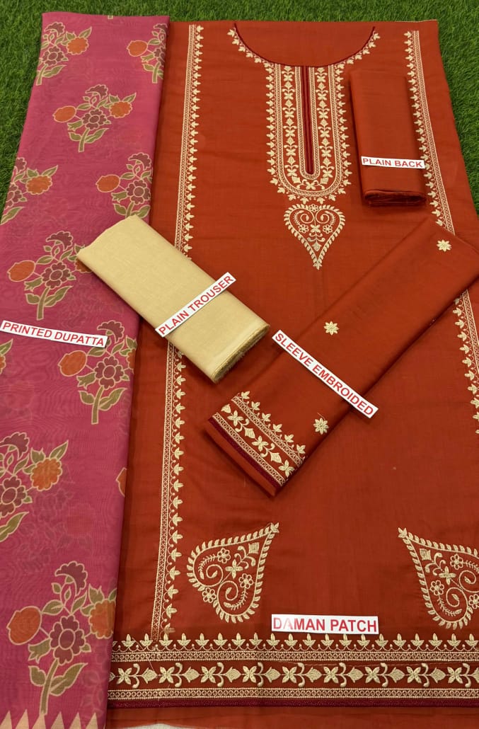 Zara SHAHJAHAN 3Pc EMB