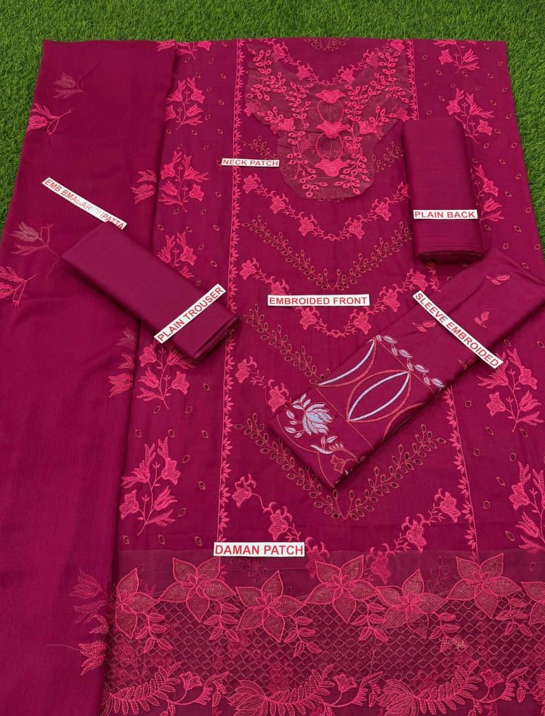 EMBROIDERY 3PC COLLECTION LAWN