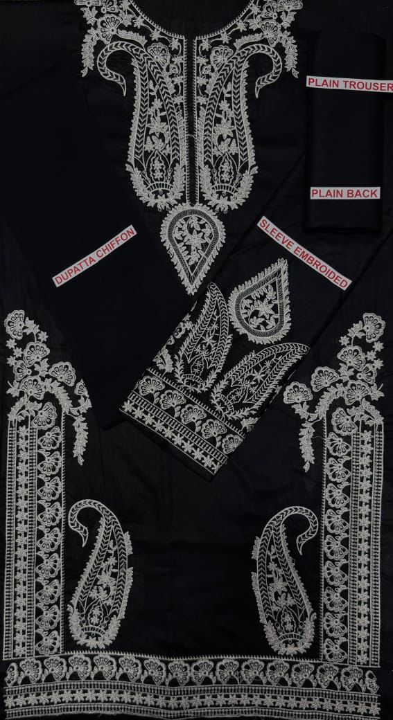 Afreen 3PC EMB