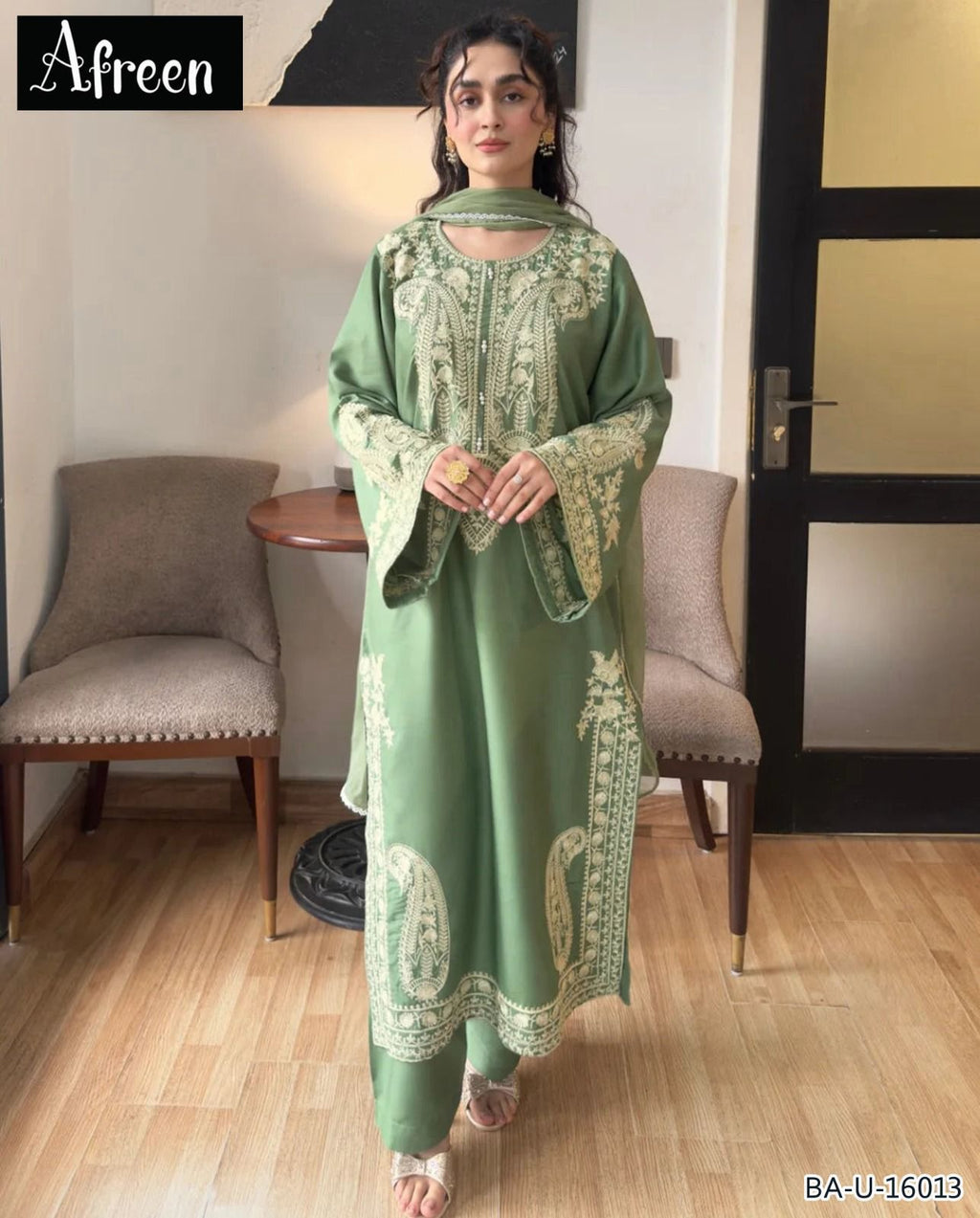 Afreen 3PC EMB