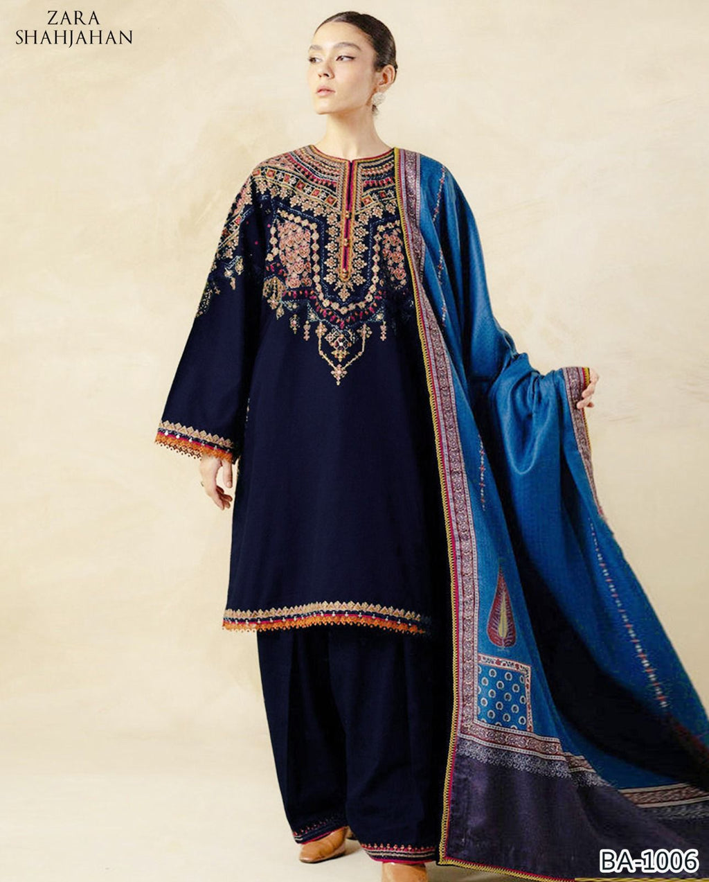 Zara SHAHJAHAN 2 Pc EMB