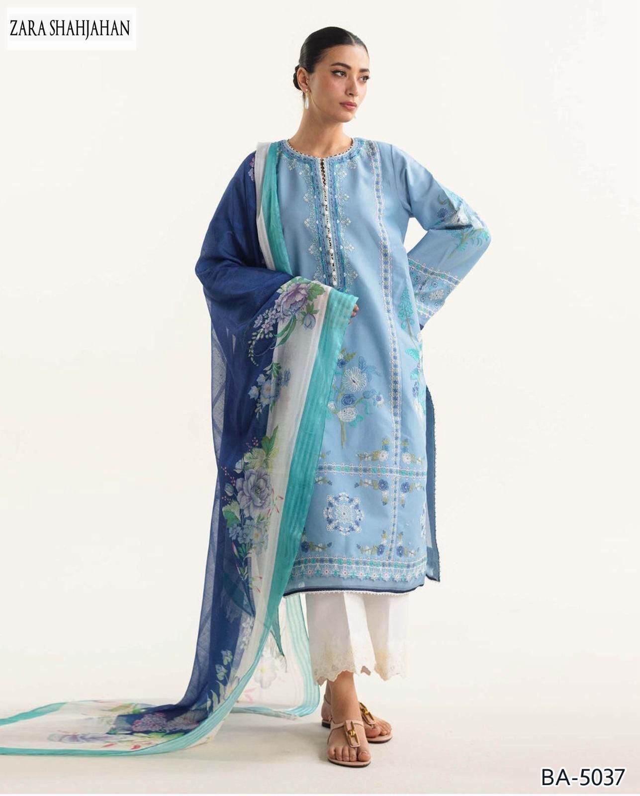 Zara SHAHJAHAN 3Pc EMB