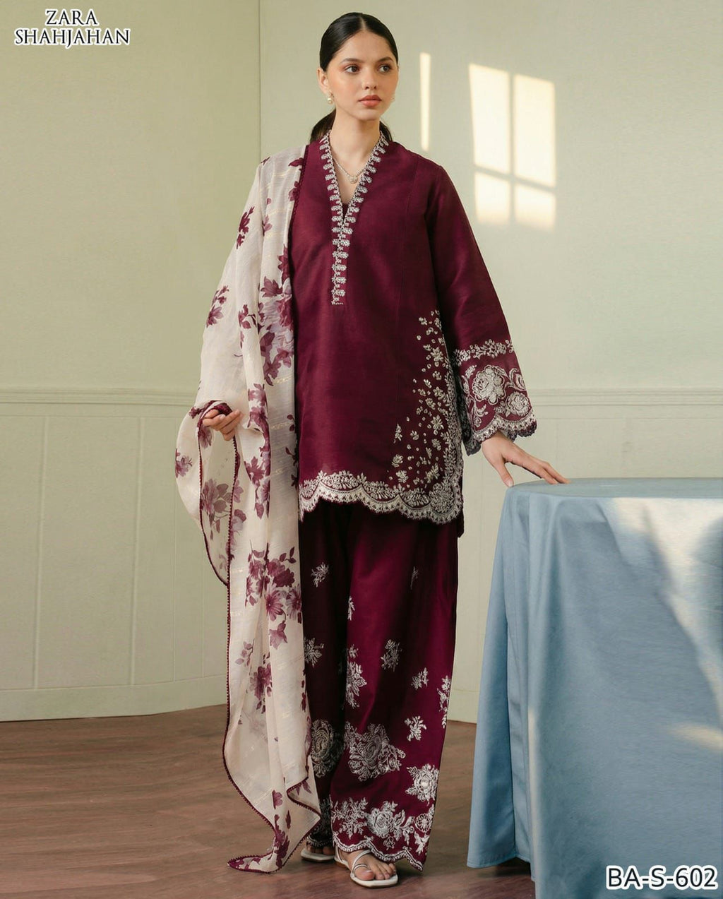 ZARA SHAHJAHAN EMB 3PC