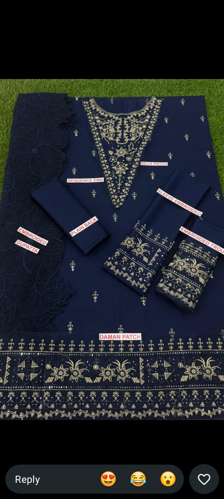 Allyas 3pc EMB
