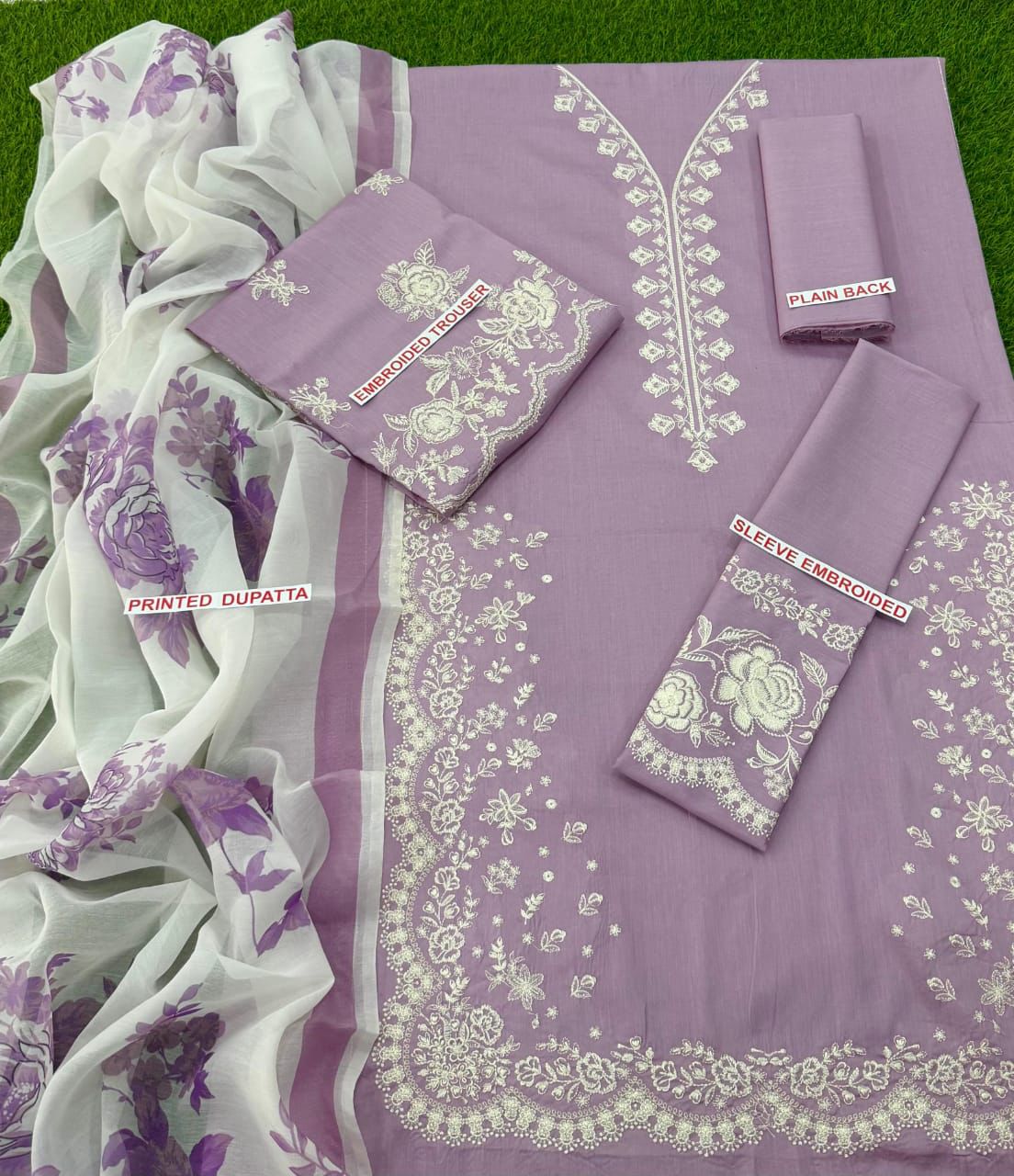 Zara SHAHJAHAN EMB 3PC